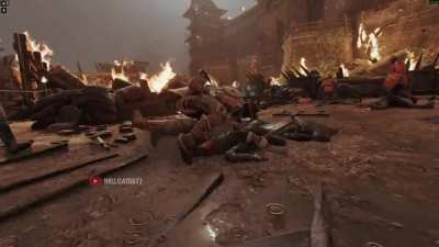 Shaman Incessant Migraine execution, but every hit the scene changes