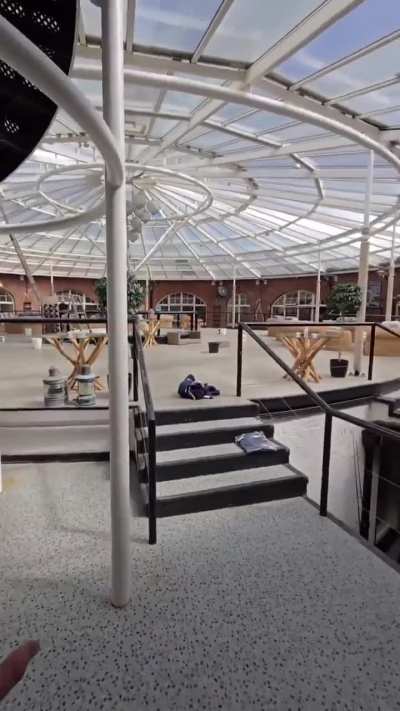 Abandoned $7 million floating hotel.