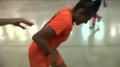 Women football with a unexpected twist