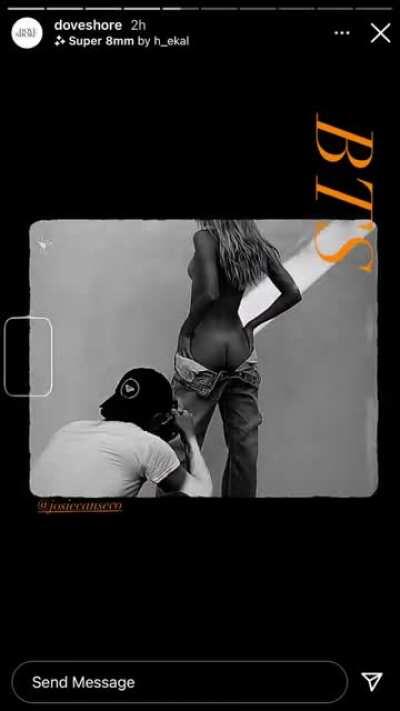 DoveShore shoot BTS (Nip slip at the start)