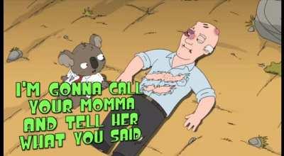 MRW scrolling through a political thread on reddit