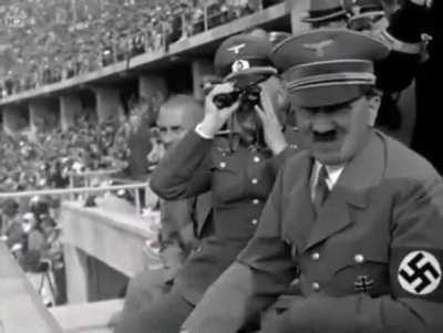 Hitler on meth during the 1936 Berlin olympics