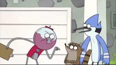 Rigby Xenoverse Stare