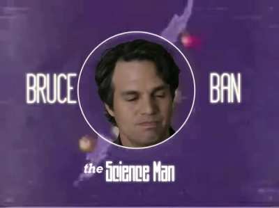MCU Meme- Bruce Ban The Science Man