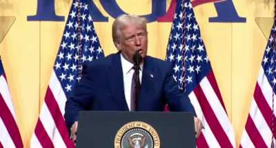 Donald Trump says blue states may 'disappear off the map' when talking to Republican governors