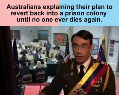 Congratulations. You are being rescued. Please do not resist.