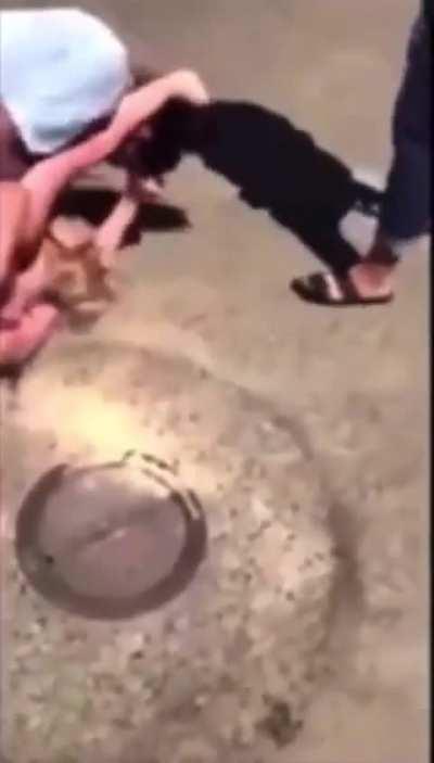 That first punch was 😮‍💨