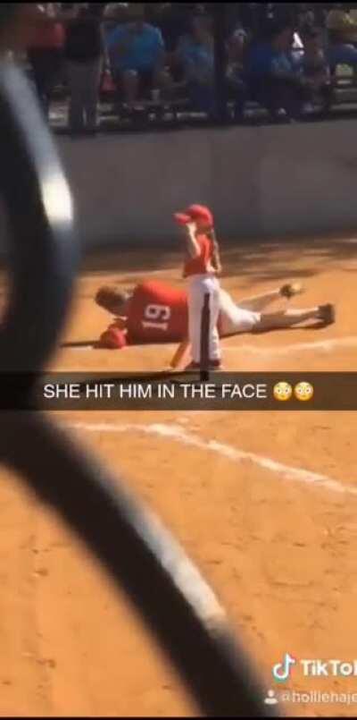 That didnt sound like a plastic bat