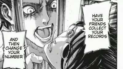 Eren do be kinda hurt doe