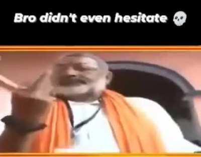 Bro used wrong emote