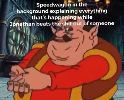 Oh look Jojo is using his hamon