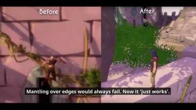 I recently saw a demo of this interesting climbing system, could a smart person explain how they think it was done?