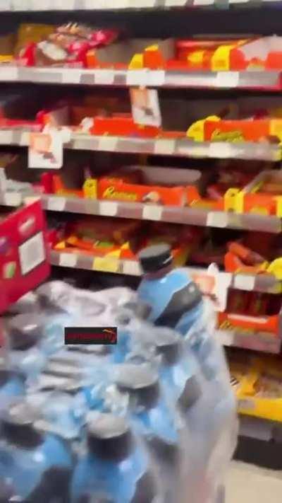 to intimidate a store clerk