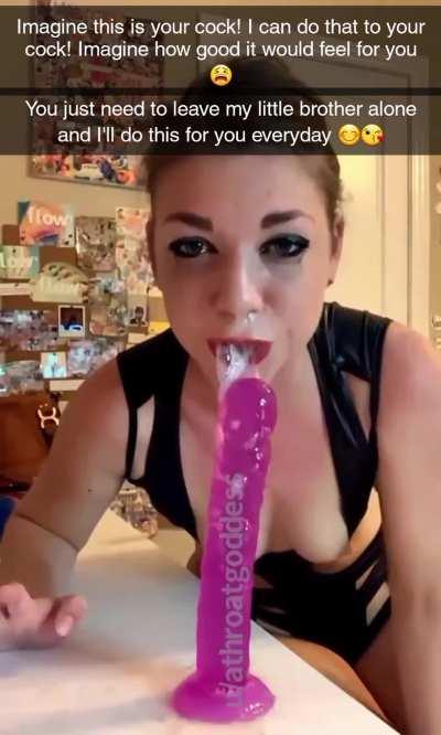 Loser's sister tries to strike a deal with you.. do you accept?