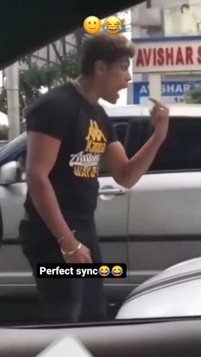 Perfect sync [turn on volume]