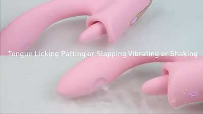 Licking Tongue Vibrator G_spot Pulsation Realistic Tongue
