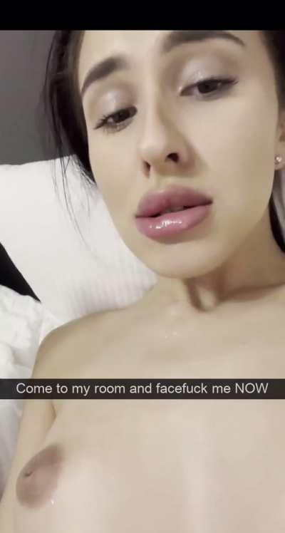 Sis wants facefuck