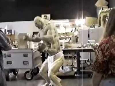 Animatronic Goro suit used in Mortal Kombat (1995)