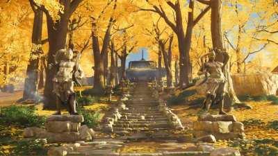 Ghost of Tsushima: Golden Lake Temple in 4K