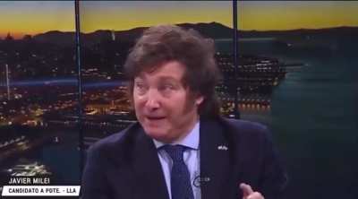 Me encantan los que se sorprenden de que Milei sea un desequilibrado cuando, en la campaña, estaba literalmente así: