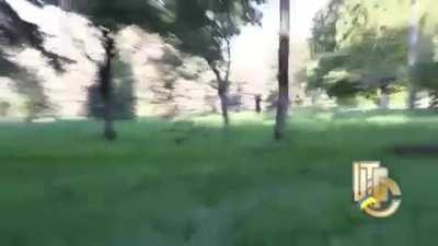 Ukrainians liberating Toretsk (Dzerzhynsk), 2014.