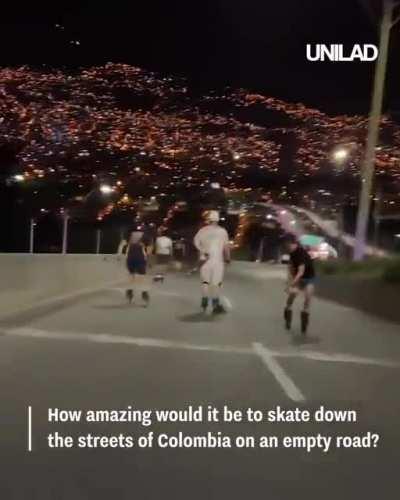 Skating in Colombia