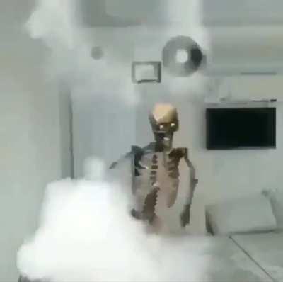 Excuse me while I go give my skeleton dance lessons