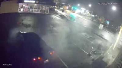 One business is the victim of crash after crash