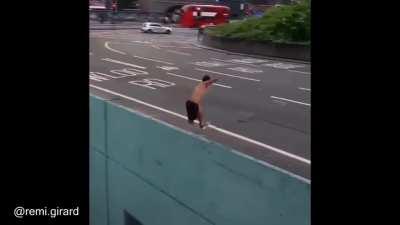 HMRB while I clear this gap with style