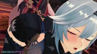 Eula & Futa Rosaria (Giddora) [Genshin Impact]