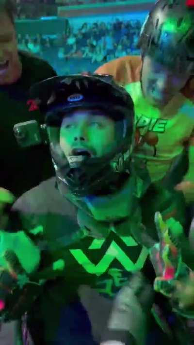 An incredible move pulled off! 