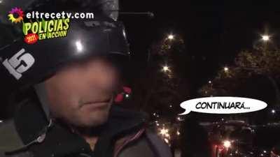 Si hablamos de policías en accion, no nos olvidemos de los borrachines