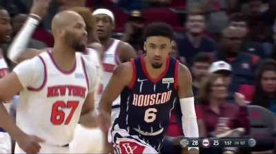 [Highlight] Sweet passing from Josh Christopher to Alperen Sengun to KJ Martin for the slam!