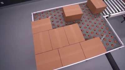 Smart conveyor system can move and spin objects in multiple directions