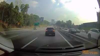 2 crashes, one location