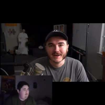 I’m glad he isn’t but I got worried at first.