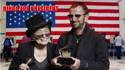 Yoko Ono - Ringo For President (AI Cover)