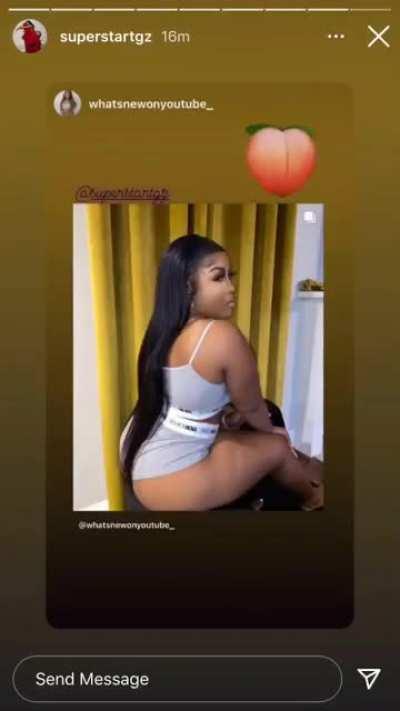 That thing thangin😍🍑🍑🍆😩