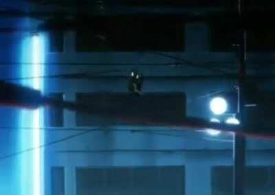 Exaggerated swagger of a suicidal white girl