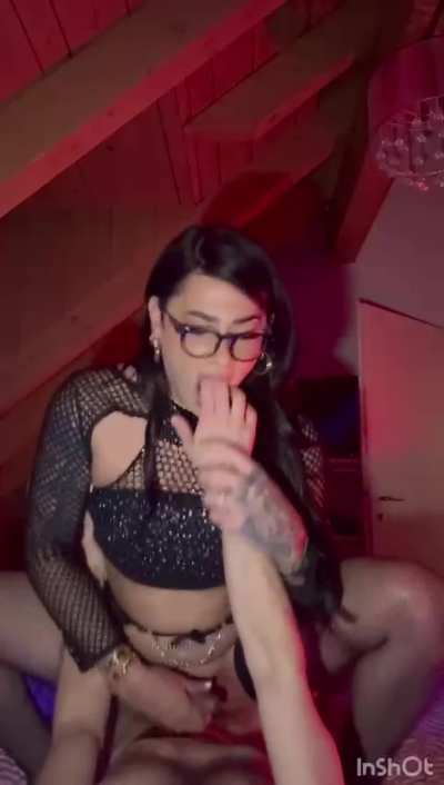 She gets so hard riding my BWC