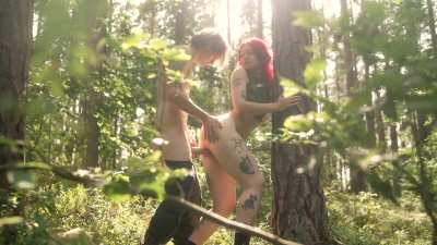 Love fucking outside ♥