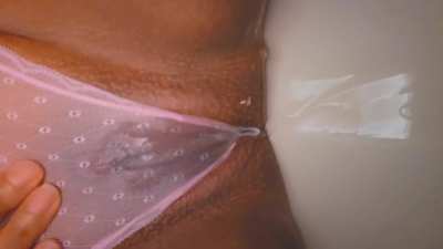 Fresh wax piss-oning