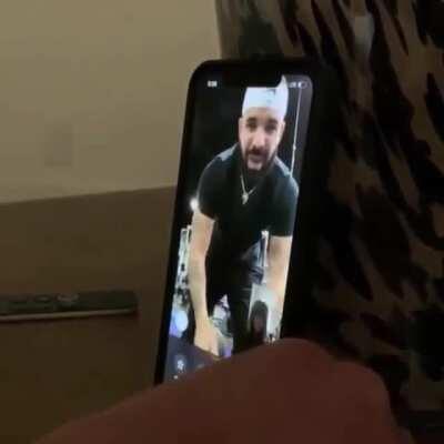 The boy gets pranked by @stassiebaby