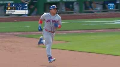 [Highlight] Francisco Alvarez continues his ROTY campaign with a shot to left field for his 12th HR of the year