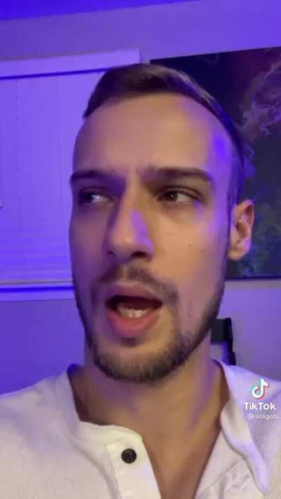 This is accurate to how I see everything on Twitter and twitch right now. Funny little video right here. Credit to Solgob on TikTok.