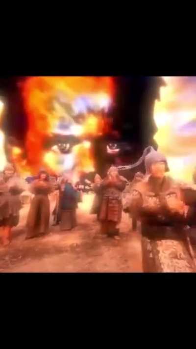 Mongolian schizogram