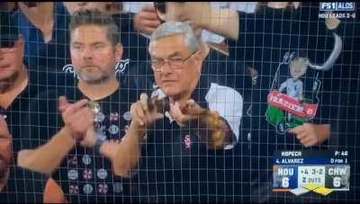 Some voodoo magic at the Sox game last night