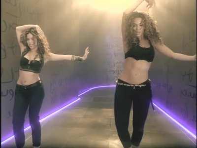 Beyonce + Shakira's Sexy Belly Dancing - (HD Source @ 60fps)