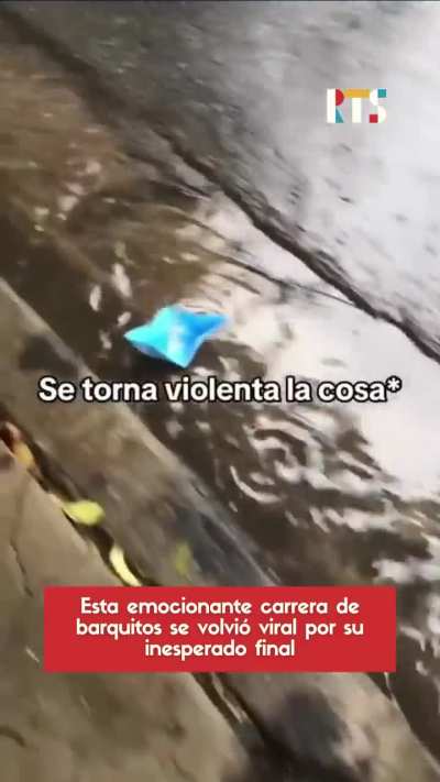 Quien gana azul o violeta? Hace tu apuesta en un comentario y dale play.