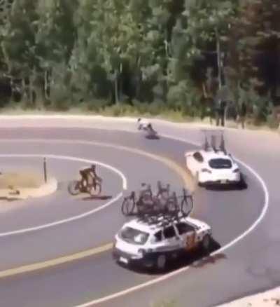 Brakes only slow you down!